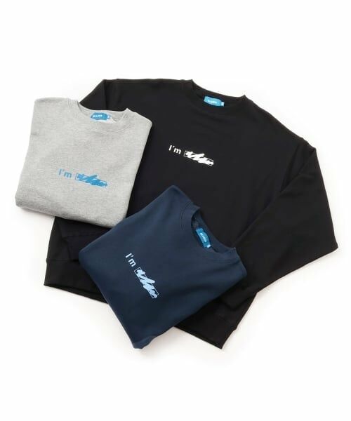 GLAZOS / グラソス スウェット | 【毛玉になりにくい】I 'm ロゴフロントプリントトレーナー | 詳細8