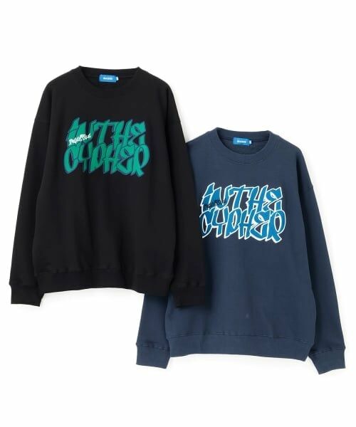 GLAZOS / グラソス スウェット | 【毛玉になりにくい】アップリケビッグトレーナー | 詳細6