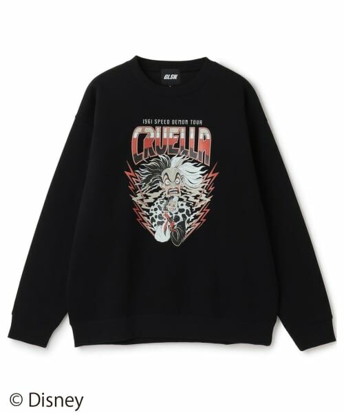 GLAZOS / グラソス スウェット | 【GLSW.】【DISNEY VILLAINS】裏起毛アソートプリントトレーナー | 詳細6