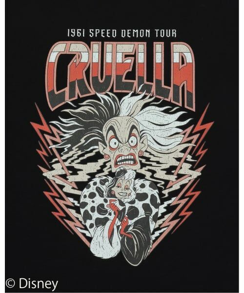 GLAZOS / グラソス スウェット | 【GLSW.】【DISNEY VILLAINS】裏起毛アソートプリントトレーナー | 詳細7