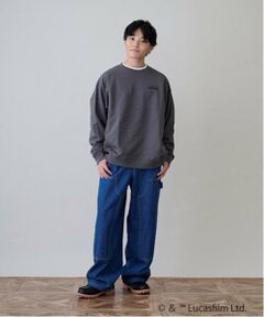 GLAZOS / グラソス スウェット | 【GLSW.】 STAR WARS  マンダロリアン／裏毛アソートプリントトレーナー