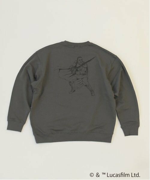 GLAZOS / グラソス スウェット | 【GLSW.】 STAR WARS  マンダロリアン／裏毛アソートプリントトレーナー | 詳細13