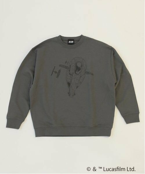 GLAZOS / グラソス スウェット | 【GLSW.】 STAR WARS  マンダロリアン／裏毛アソートプリントトレーナー | 詳細17