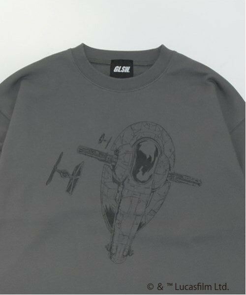 GLAZOS / グラソス スウェット | 【GLSW.】 STAR WARS  マンダロリアン／裏毛アソートプリントトレーナー | 詳細19