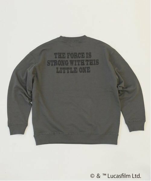 GLAZOS / グラソス スウェット | 【GLSW.】 STAR WARS  マンダロリアン／裏毛アソートプリントトレーナー | 詳細2