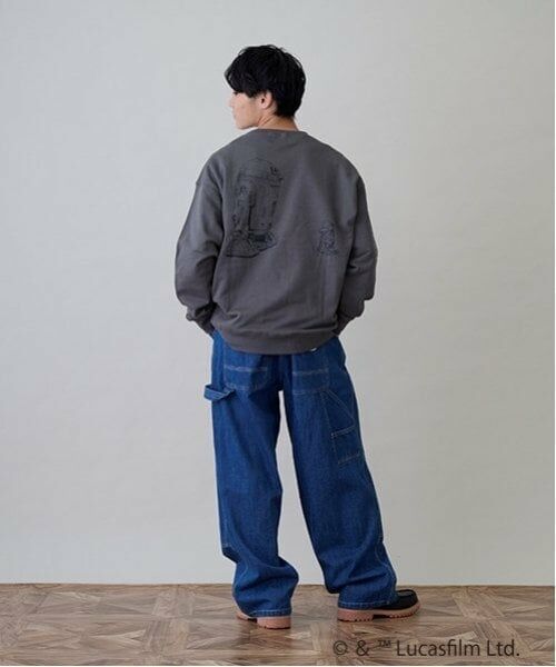 GLAZOS / グラソス スウェット | 【GLSW.】 STAR WARS  マンダロリアン／裏毛アソートプリントトレーナー | 詳細23