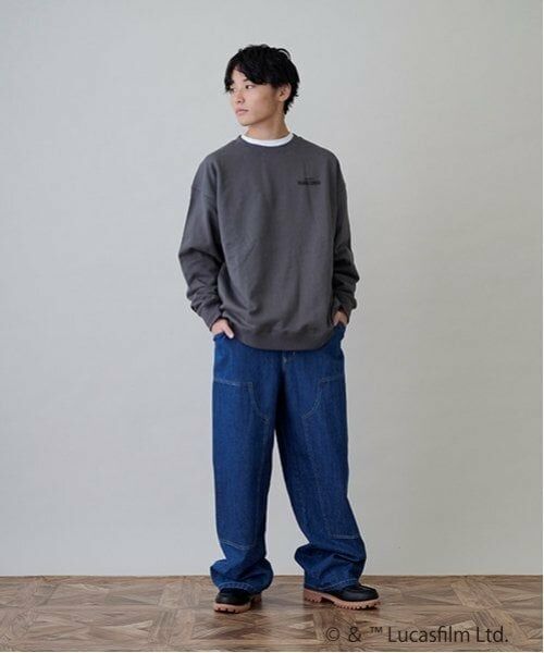 GLAZOS / グラソス スウェット | 【GLSW.】 STAR WARS  マンダロリアン／裏毛アソートプリントトレーナー | 詳細24