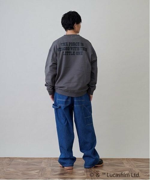 GLAZOS / グラソス スウェット | 【GLSW.】 STAR WARS  マンダロリアン／裏毛アソートプリントトレーナー | 詳細25