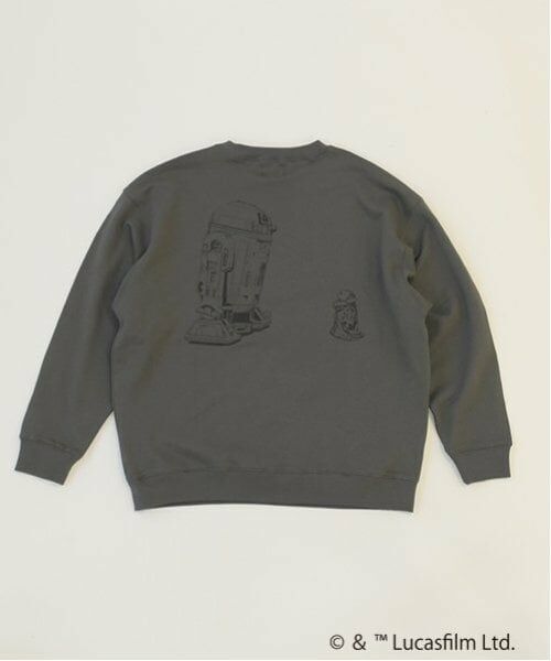 GLAZOS / グラソス スウェット | 【GLSW.】 STAR WARS  マンダロリアン／裏毛アソートプリントトレーナー | 詳細5