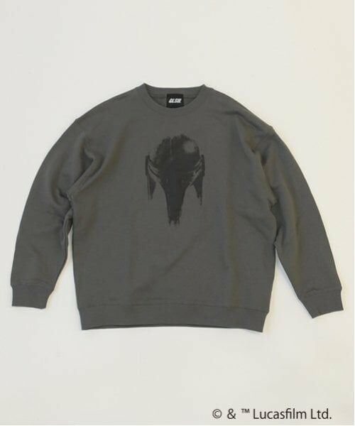 GLAZOS / グラソス スウェット | 【GLSW.】 STAR WARS  マンダロリアン／裏毛アソートプリントトレーナー | 詳細9