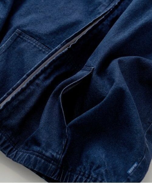 GLAZOS / グラソス ブルゾン | フードデニムジップアップジャケット | 詳細4