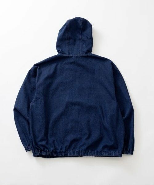 GLAZOS / グラソス ブルゾン | フードデニムジップアップジャケット | 詳細5