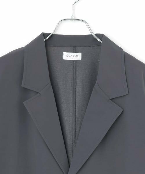 GLAZOS / グラソス テーラードジャケット | ナイロンストレッチ・テーラードジャケット【セットアップ対応】 | 詳細2