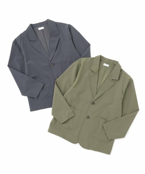 GLAZOS / グラソス テーラードジャケット | ナイロンストレッチ・テーラードジャケット【セットアップ対応】 | 詳細5