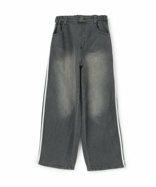 GLAZOS / グラソス その他パンツ | デニムロングパンツ（黒）