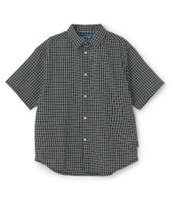GLAZOS / グラソス シャツ・ブラウス | チェック半袖シャツ