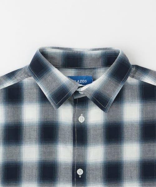 GLAZOS / グラソス シャツ・ブラウス | チェック半袖シャツ | 詳細2
