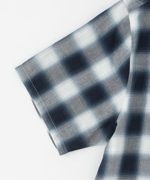 GLAZOS / グラソス シャツ・ブラウス | チェック半袖シャツ | 詳細3