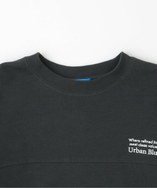 GLAZOS / グラソス Tシャツ | 袖レイヤードワンポイント刺しゅう長袖Tシャツ | 詳細2