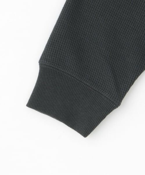 GLAZOS / グラソス Tシャツ | 袖レイヤードワンポイント刺しゅう長袖Tシャツ | 詳細3