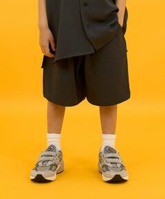 GLAZOS / グラソス ショート・ハーフ・半端丈パンツ | 【SKIT0LY】【セットアップ対応】トロトロ・タックハーフパンツ