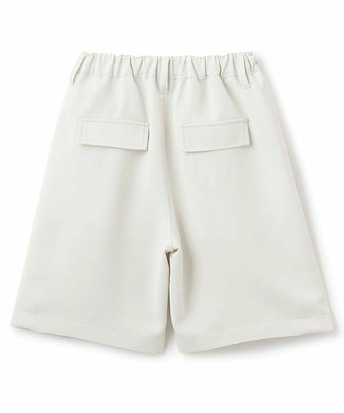 GLAZOS / グラソス ショート・ハーフ・半端丈パンツ | 【SKIT0LY】【セットアップ対応】トロトロ・タックハーフパンツ | 詳細1