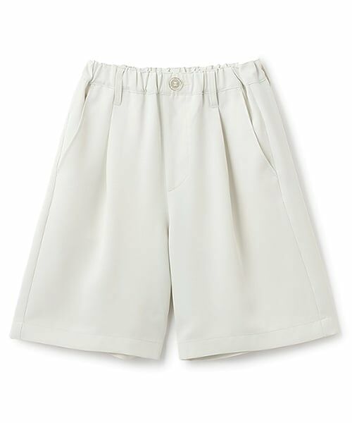 GLAZOS / グラソス ショート・ハーフ・半端丈パンツ | 【SKIT0LY】【セットアップ対応】トロトロ・タックハーフパンツ | 詳細10