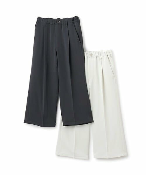 GLAZOS / グラソス その他パンツ | 【SKIT0LY】【セットアップ対応】トロトロ・タックロングパンツ | 詳細8