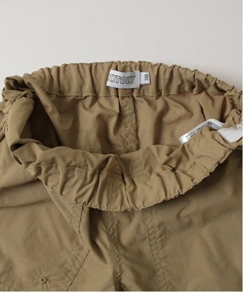 GLAZOS / グラソス ショート・ハーフ・半端丈パンツ | 【SKIT0LY】【撥水】ナイロンワッシャーベイカーハーフパンツ | 詳細2