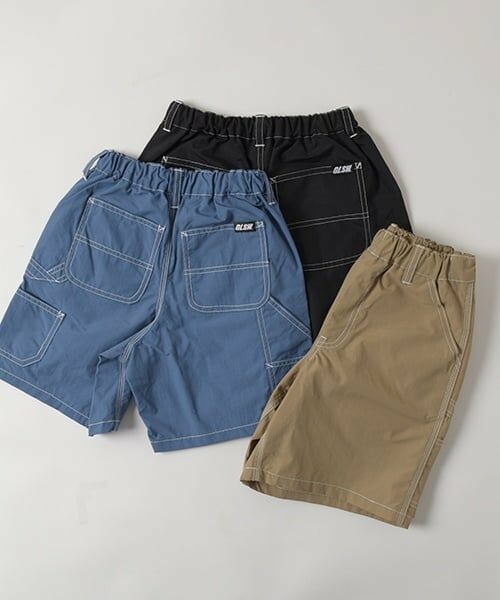 GLAZOS / グラソス ショート・ハーフ・半端丈パンツ | 【SKIT0LY】【撥水】ナイロンワッシャーペインターパンツ | 詳細5