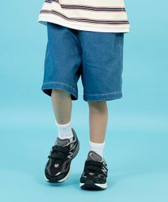 GLAZOS / グラソス ショート・ハーフ・半端丈パンツ | 【SKIT0LY】冷感デニム・イージーハーフパンツ
