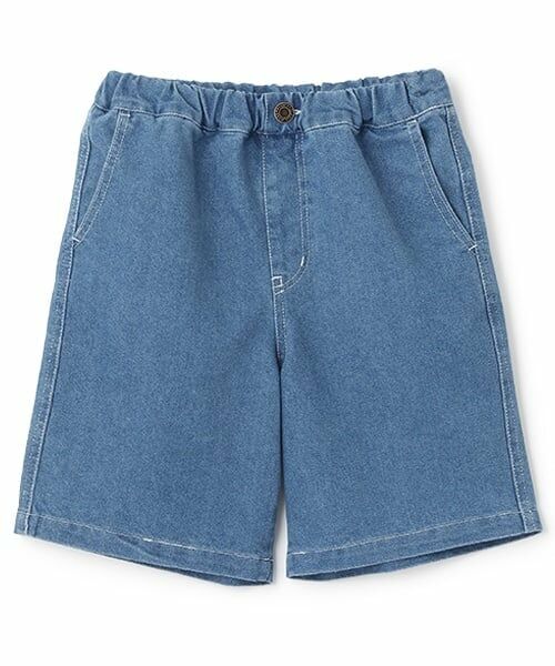 GLAZOS / グラソス ショート・ハーフ・半端丈パンツ | 【SKIT0LY】冷感デニム・イージーハーフパンツ | 詳細10