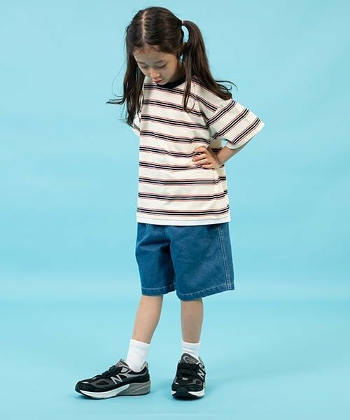 GLAZOS / グラソス ショート・ハーフ・半端丈パンツ | 【SKIT0LY】冷感デニム・イージーハーフパンツ | 詳細13