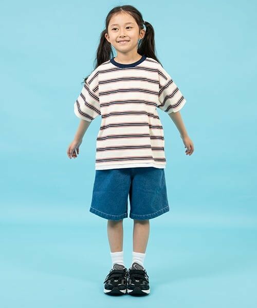 GLAZOS / グラソス ショート・ハーフ・半端丈パンツ | 【SKIT0LY】冷感デニム・イージーハーフパンツ | 詳細14