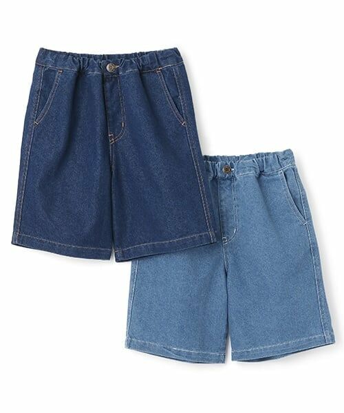 GLAZOS / グラソス ショート・ハーフ・半端丈パンツ | 【SKIT0LY】冷感デニム・イージーハーフパンツ | 詳細8