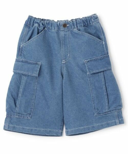 GLAZOS / グラソス ショート・ハーフ・半端丈パンツ | 【SKIT0LY】冷感デニム・ハーフカーゴパンツ | 詳細10