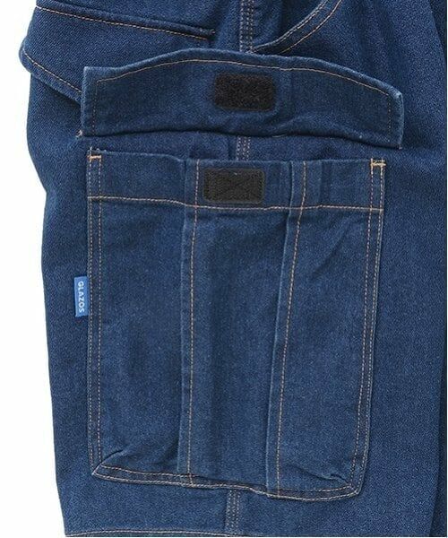 GLAZOS / グラソス ショート・ハーフ・半端丈パンツ | 【SKIT0LY】冷感デニム・ハーフカーゴパンツ | 詳細5