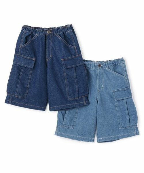 GLAZOS / グラソス ショート・ハーフ・半端丈パンツ | 【SKIT0LY】冷感デニム・ハーフカーゴパンツ | 詳細9