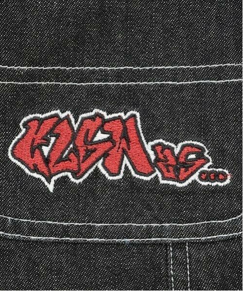 GLAZOS / グラソス ショート・ハーフ・半端丈パンツ | 【SKIT0LY】ダブルニーペインターバギーショーツ | 詳細6