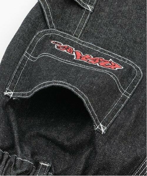 GLAZOS / グラソス ショート・ハーフ・半端丈パンツ | 【SKIT0LY】ダブルニーペインターバギーショーツ | 詳細7