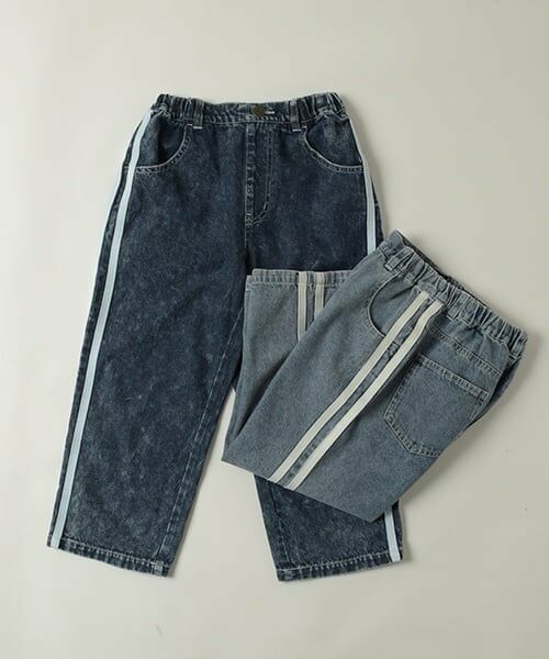 GLAZOS / グラソス その他パンツ | 【SKIT0LY】デニムラインパンツ | 詳細5