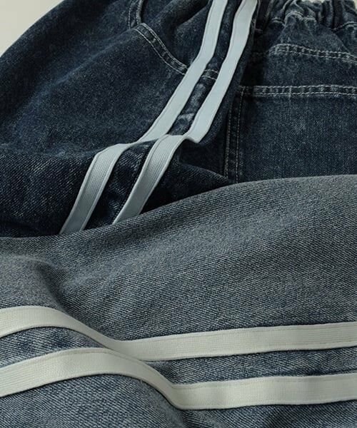 GLAZOS / グラソス その他パンツ | 【SKIT0LY】デニムラインパンツ | 詳細6