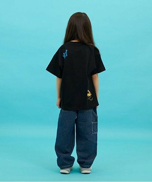 GLAZOS / グラソス その他パンツ | 【SKIT0LY】デニムペインターパンツ | 詳細3