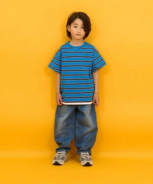 GLAZOS / グラソス その他パンツ | 【SKIT0LY】デニム・ワイドカーブパンツ | 詳細1