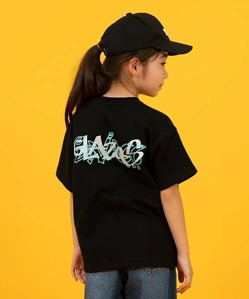 GLAZOS / グラソス Tシャツ | 【SKIT0LY】【ヘビーウェイト天竺】グラフィティプリントTシャツ（クロ）