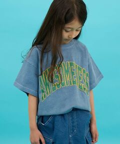 GLAZOS / グラソス Tシャツ | 【SKIT0LY】【ヘビーウェイト天竺】ピグメントカレッジプリントTシャツ