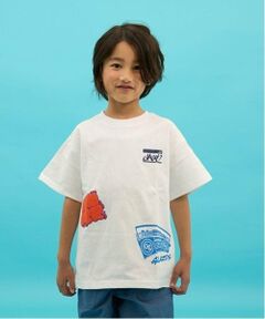 GLAZOS / グラソス Tシャツ | 【SKIT0LY】【ヘビーウェイト天竺】ランダムプリントTシャツ