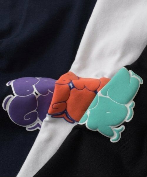 GLAZOS / グラソス Tシャツ | 【SKIT0LY】【ヘビーウェイト天竺】ランダムプリントTシャツ | 詳細5