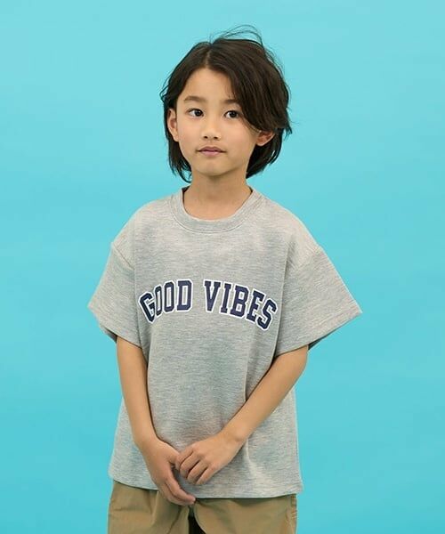 GLAZOS / グラソス Tシャツ | 【SKIT0LY】ダンボール・アーチロゴ半袖Tシャツ（グレー）