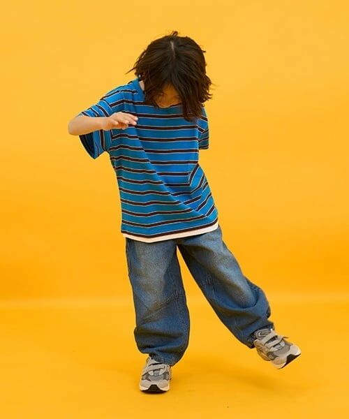 GLAZOS / グラソス Tシャツ | 【SKIT0LY】ボーダー・ポイント刺繍レイヤード半袖Tシャツ | 詳細11